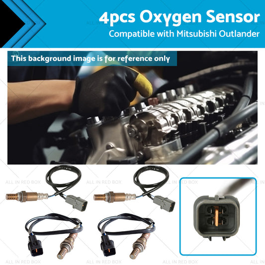 4x New Oxygen Sensor O2 Suitable For Mitsubishi Outlander ZF 2.4L 4G69