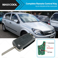 Complete Remote Control Key Fob Fits For HOLDEN ASTRA H 2005 2006 2007 2008 2009