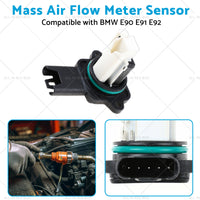 Mass Air Flow Meter Sensor Suitable for BMW E90 E91 E92 523i 525i 323i 325i 520i