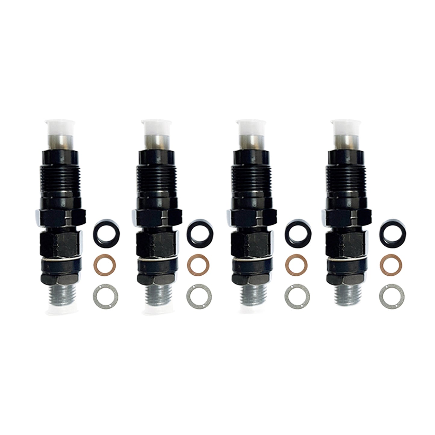 4x Engine Fuel Injectors Suitable for Nissan Navara TD27 D21 2. 7L 16600-43G23