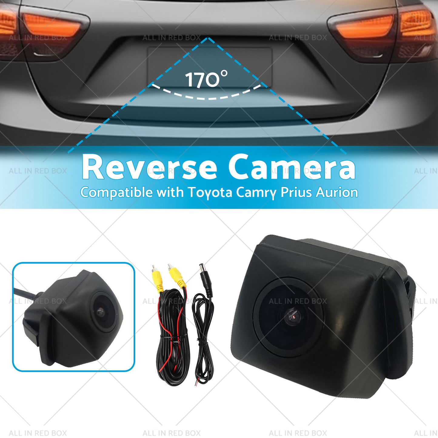 Car Reverse Rear View Parking Camera Suitable for Toyota Camry Prius Aurion