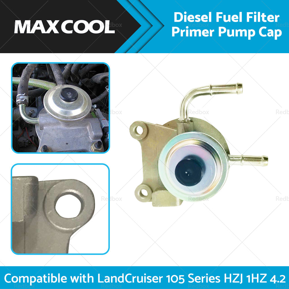 Diesel Fuel Filter Primer Pump Cap Suitable For LandCruiser 105 Series HZJ 1HZ