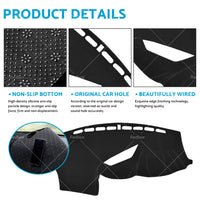 Dash Mat Dashmat Cover for Ford Focus RS 2012 - 2018 Dashboard Carpet Anti-Slip