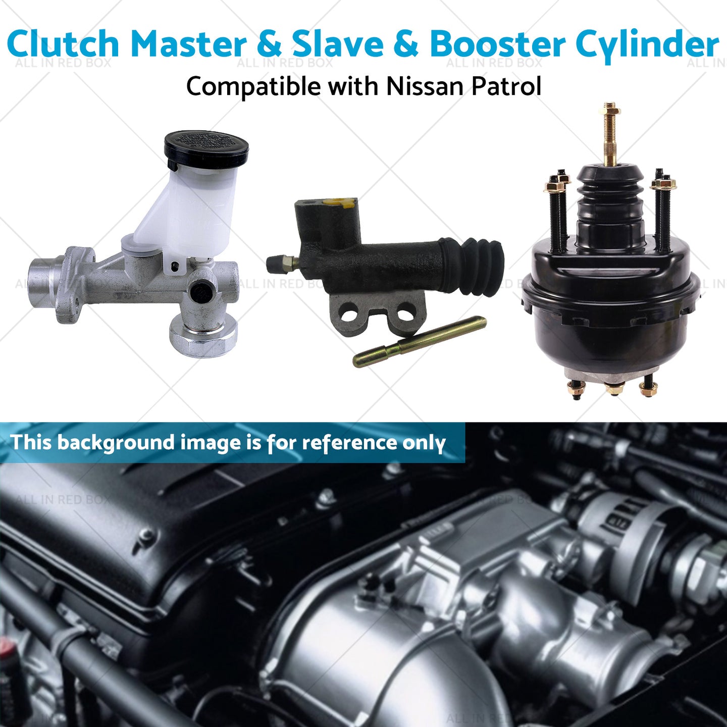 {{ Clutch Slave  and  Master  and  Booster Cylinder Suitable for Nissan Patrol GU Y61 }} - Buy Car Parts Online at {{ Kaka Auto Parts }}.