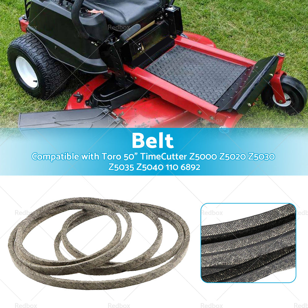 Suitable For Toro 50 inch  Belt TimeCutter Z5000 Z5020 Z5030 Z5035 Z5040 110 6892