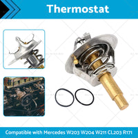 Thermostat with Seal Suitable for Mercedes W203 W204 W211 CL203 R171 2712030575