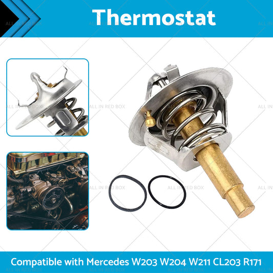 Thermostat with Seal Suitable for Mercedes W203 W204 W211 CL203 R171 2712030575