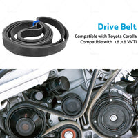 Ribbed Belt 6PK1230 Suitable for Toyota Corolla 1. 8 VVTi ZRE152R ZRE172R