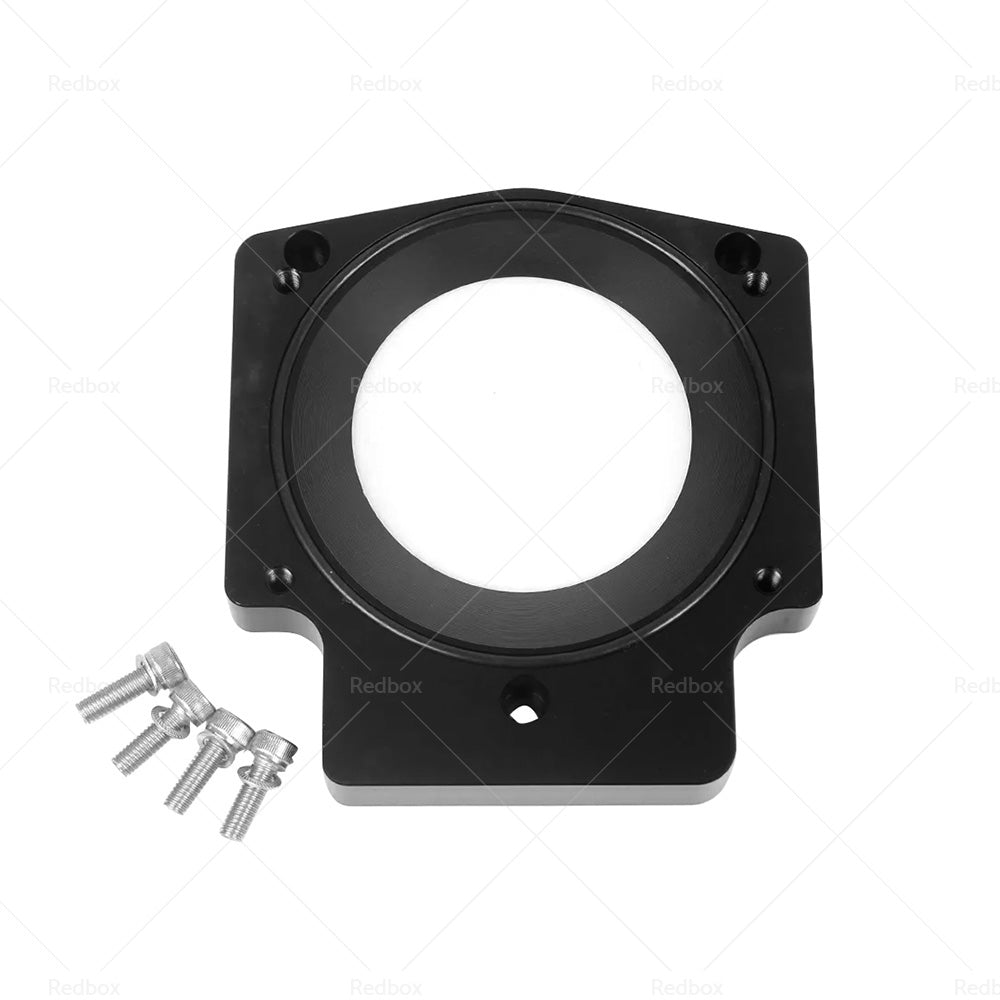 102mm Manifold Throttle Body Spacer Adapter Suitable For GM LS1 LS2 LS6 Black