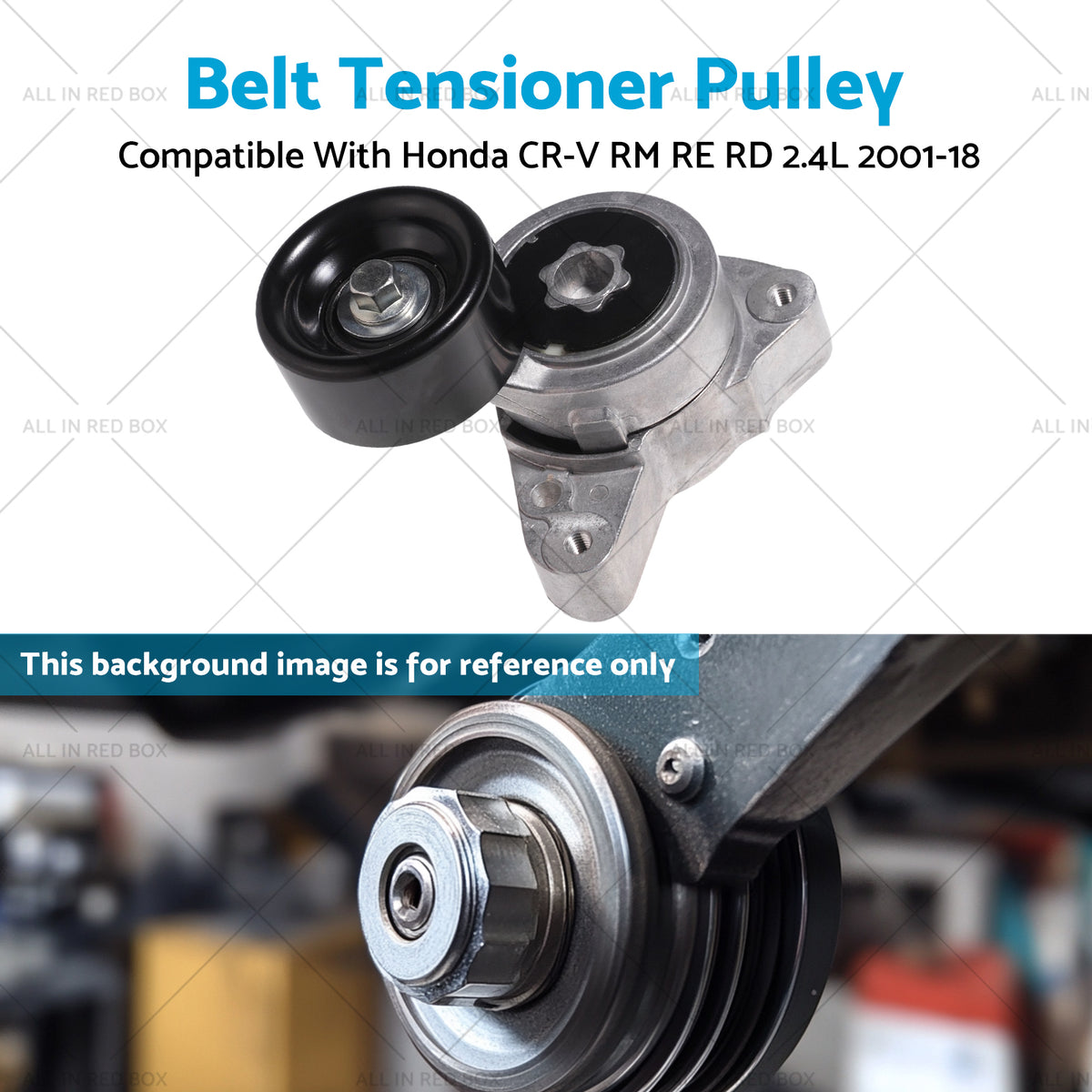 Drive Belt Tensioner & Pulley 38278 Suitable For Honda CR-V RM RE RD 2.4 2001-18