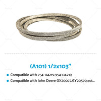Deck Belt Suitable For 42inch Cut John Deere  and  Sabre Mowers GY20570 GX20072