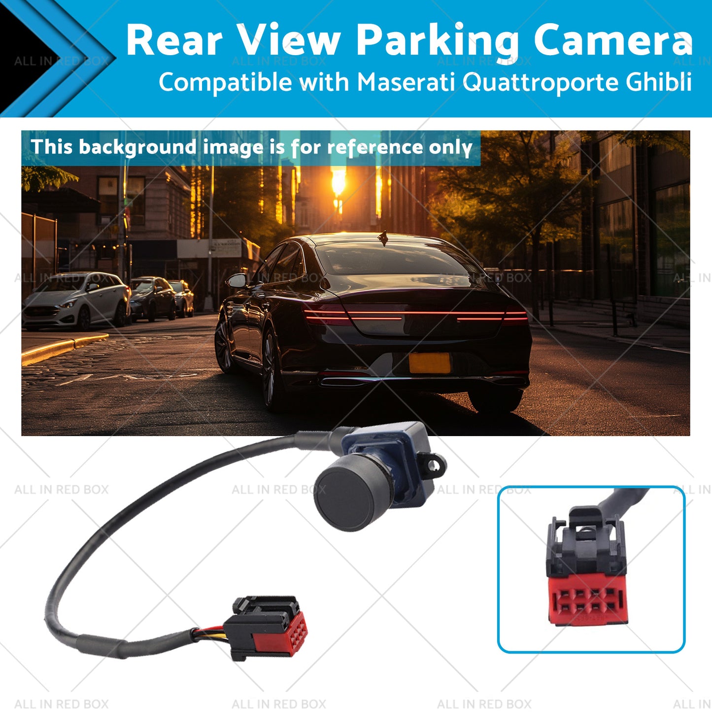 Rear View Parking Camera Suitable for Ghibli 14-16 Maserati Quattroporte 13-16