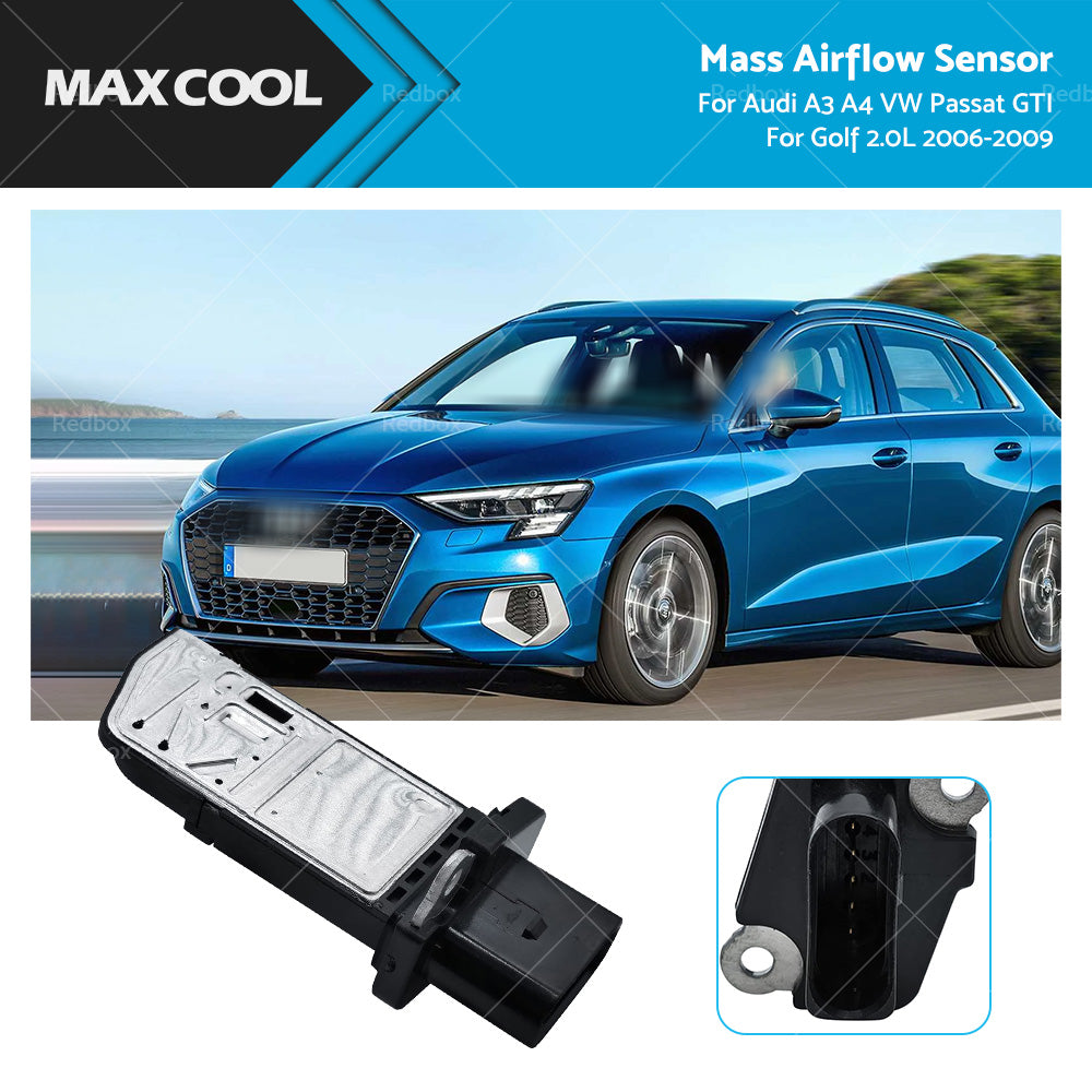 Mass Air Flow Meter MAF Sensor 06F906461A for Audi A3 A4 VW Passat GTI Golf