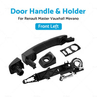 Sliding Door Handle  and  Handle Holder Left Side For Renault Master Vauxhall Movano