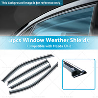 4pcs Weathershields Suitable for Mazda CX-8 2018-2024 Window Weather Shields