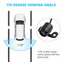 170¡ã Car Reverse Camera Waterproof Rear View Backup Parking With IR Night Vision