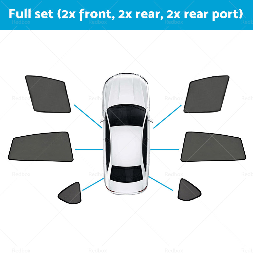 Car Window Sun Shade Compatible with Toyota RAV4 40 series  Magnetic Shade Mesh