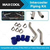 INTERCOOLER PIPING KIT SUITABLE FOR ISUZU D-MAX MUX 3. 0 TURBO DIESEL 2012-2016