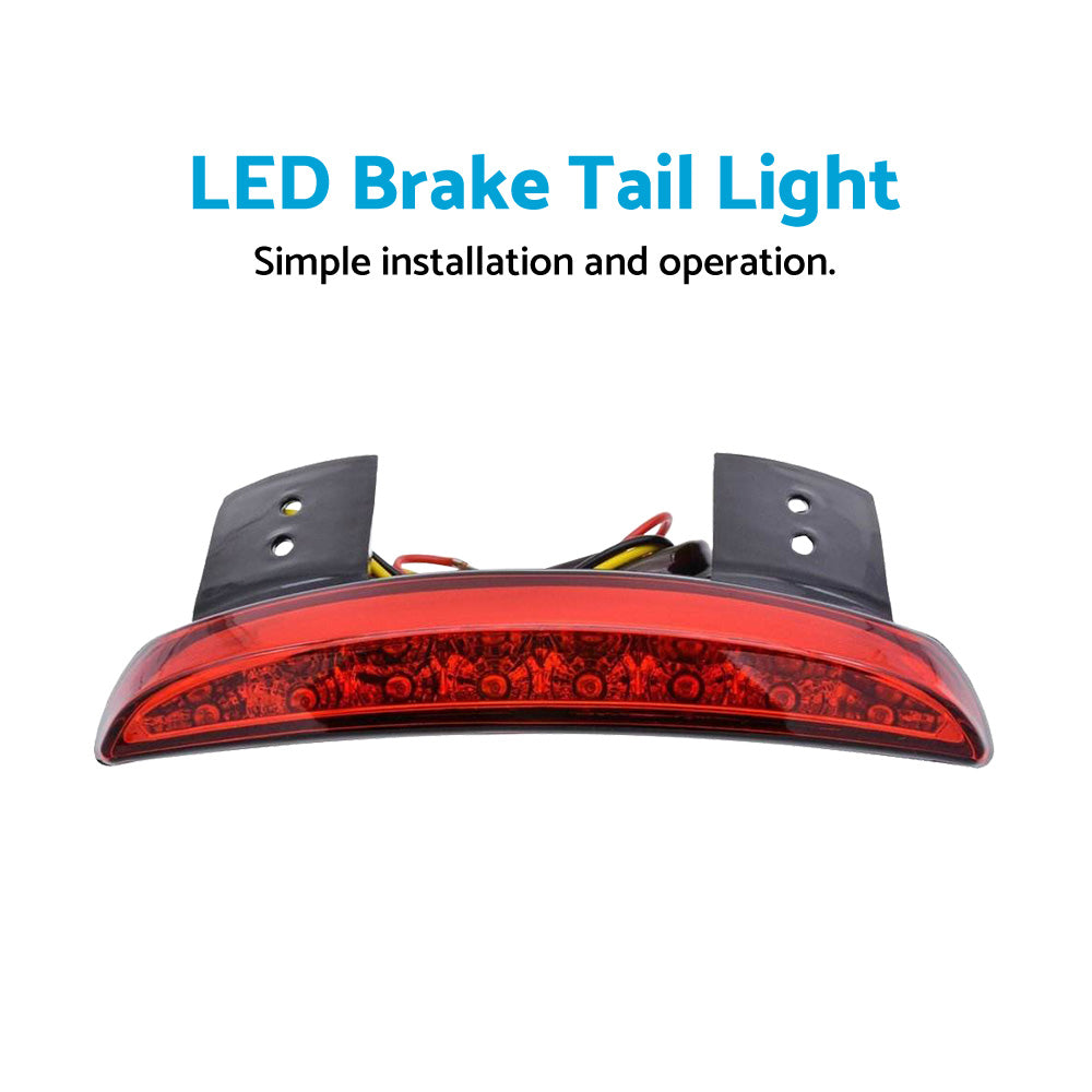 Suitable For Motorcycle Bobber Chopper LED Rear Turn Signal Brake Tail Light