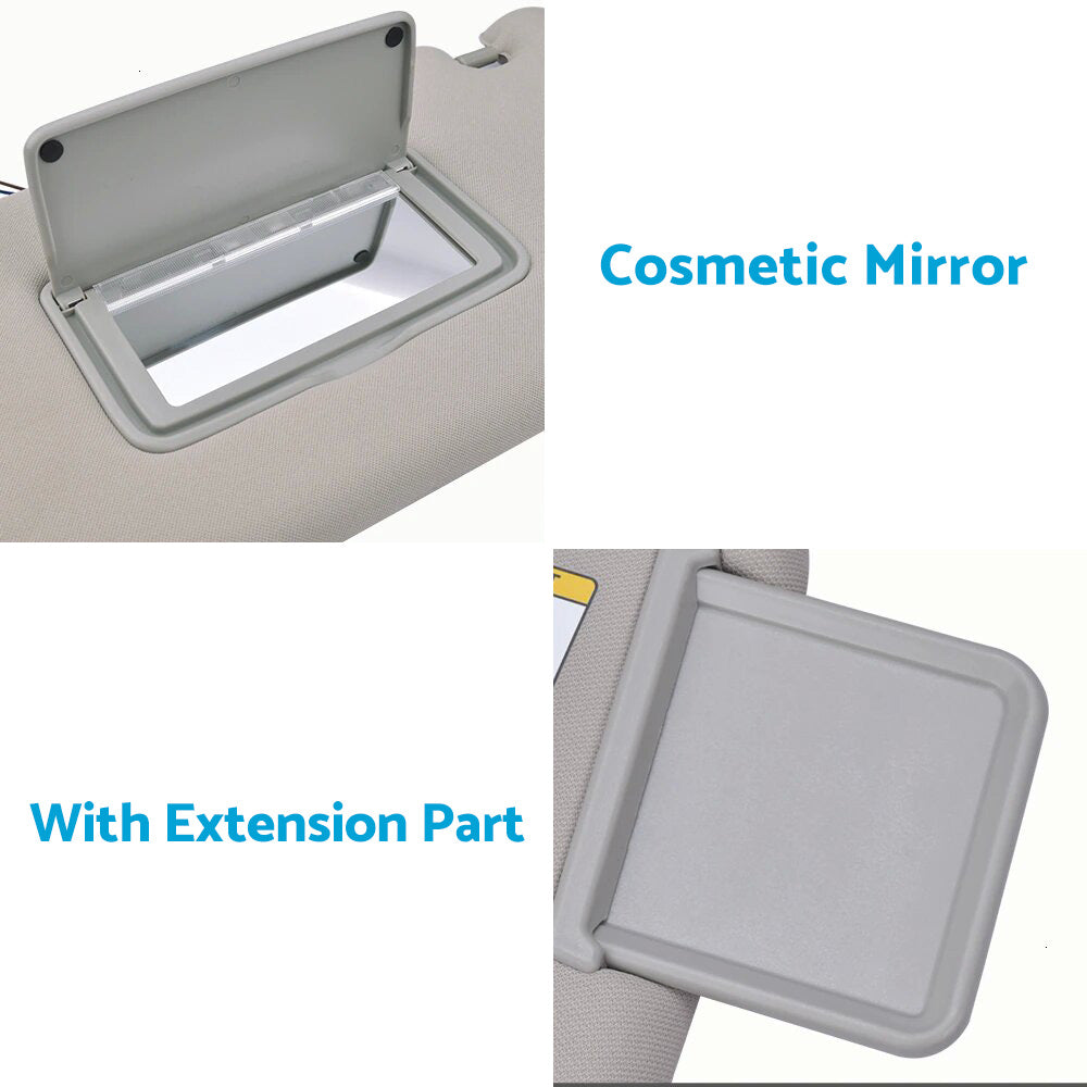 Right Interior Sun Visor Shade Grey Suitable For Nissan Pathfinder R52 Wagon 2013-2018