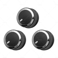 3PCS Heater AC Temperature Control Knob Suitable For 2008-2017 Chevrolet Savana