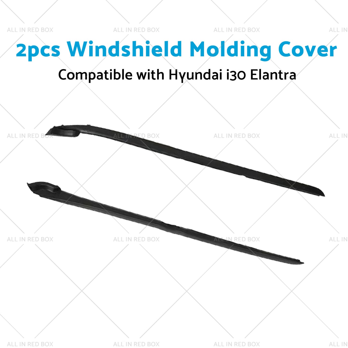 Front Windshield Molding Garnish Side Pillar Cover Suitable for Hyundai I30