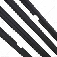 Black Weatherstrips Suitable For Toyota LandCruiser 100 105 Series Side Door 4pc