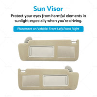 LHRH Sun Visor Suitable For Toyota Prado TRJ120 RZJ120 LJ120 KZJ120 KDJ120