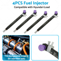 4PCS Diesel Fuel Injector Suitable for Hyundai iLoad 28236381