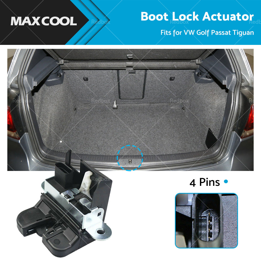 Rear Tailgate Boot Lock Latch Actuator 5K0827505A9B9 Suitable For VW Golf Passat