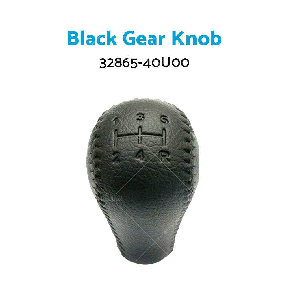 Leather Black Gear Knob Fit For Nissan Patrol GU GQ with Manual Transmission