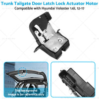 Tailgate Door Latch Lock Actuator Motor Suitable For Veloster Hyundai 1. 6L 12-17