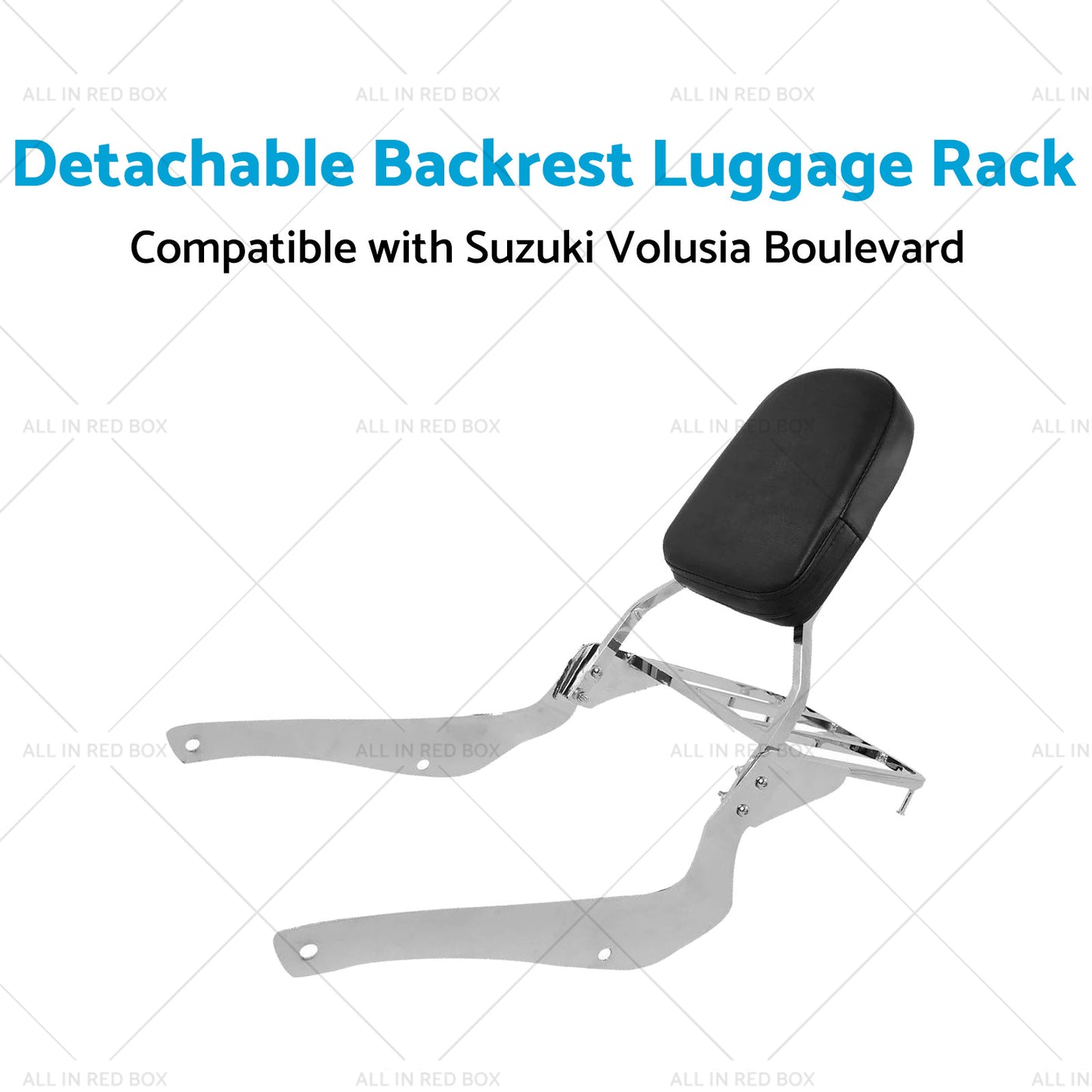 Backrest Sissy Bar W  Luggage Rack Suitable For Suzuki Boulevard C50 2005-2011