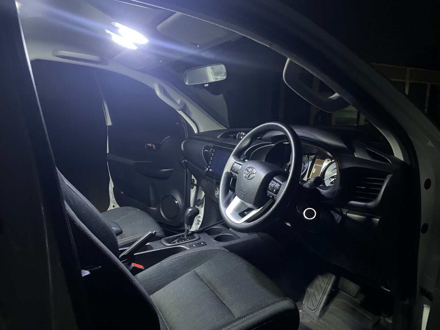For Toyota Hilux N80 2015 - 2023, Custom Fit LED Interior Light Upgrade Package