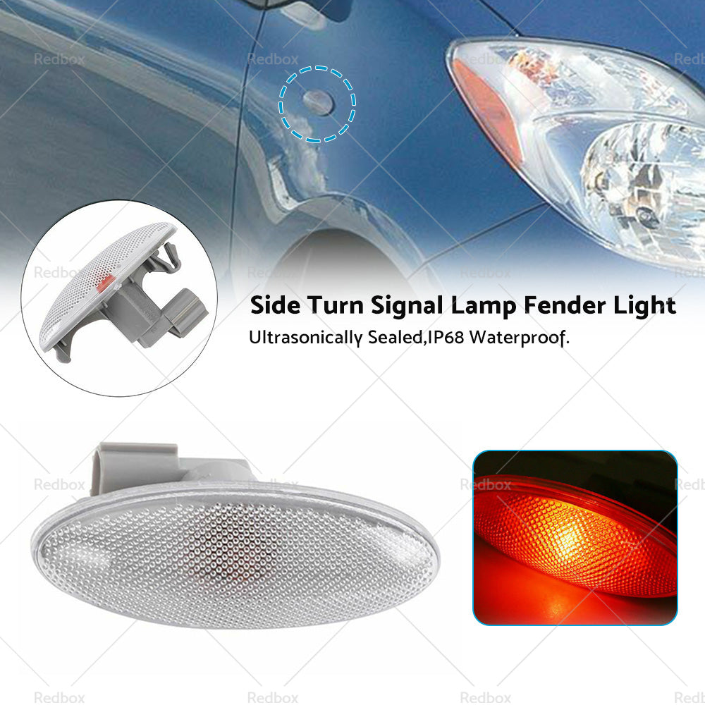 1 Pair of Guard Flasher Indicator Light Lamp Suitable For Toyota RAV4 30 Series