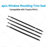 Pack of 4 Weatherstrip Trim Seal Strip Suitable For Toyota RAV4 2009-2012