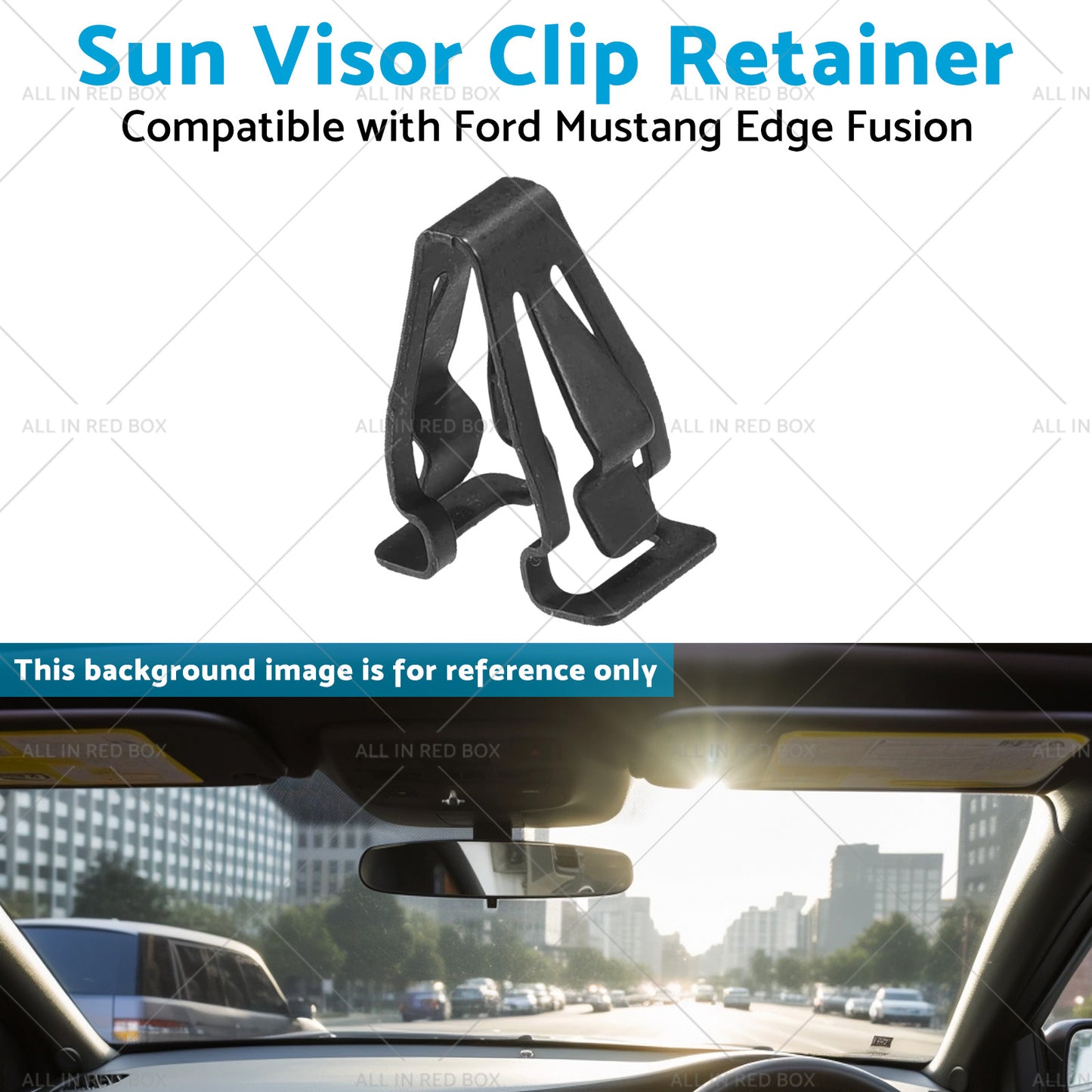 DS7Z-9904132-A Sun Visor Clip Retainer Suitable for Ford Mustang Edge Fusion