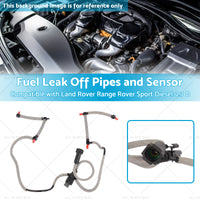 Fuel Leak Off Pipes and Sensor Suitable for Rover Range Rover Sport 2. 7 D 2. 7 TD