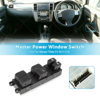 Master Power Window Switch Suitable For Nissan Tiida C11 SC11 C11Z 2006-2010