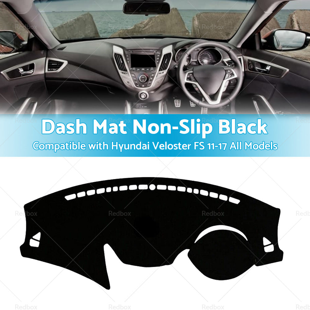 Suitable For Hyundai Veloster FS 11-17 All Models Mat Covers Non-Slip DashMat