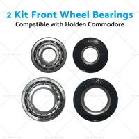 2 Kit Front Wheel Bearings Suitable for Holden HQ-WB Commodore VB VC VH VK VL VN