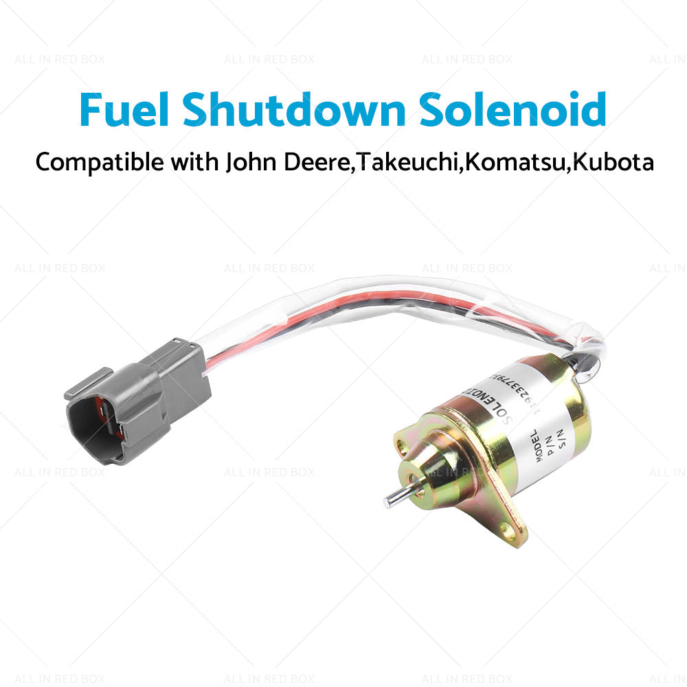 Fuel Shut Off Shutdown Solenoid Suitable For John Deere John Deere 119233-77932