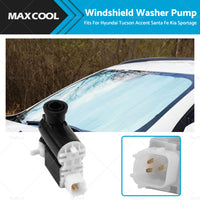 Windscreen Washer Pump For Hyundai Tuscon Accent Santa Fe Kia Sportage Hatchback