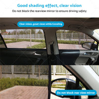 Magnetic Car Window Sun Blind Shade Mesh for Mazda CX-8 CX8 2018-2023 Sunshade