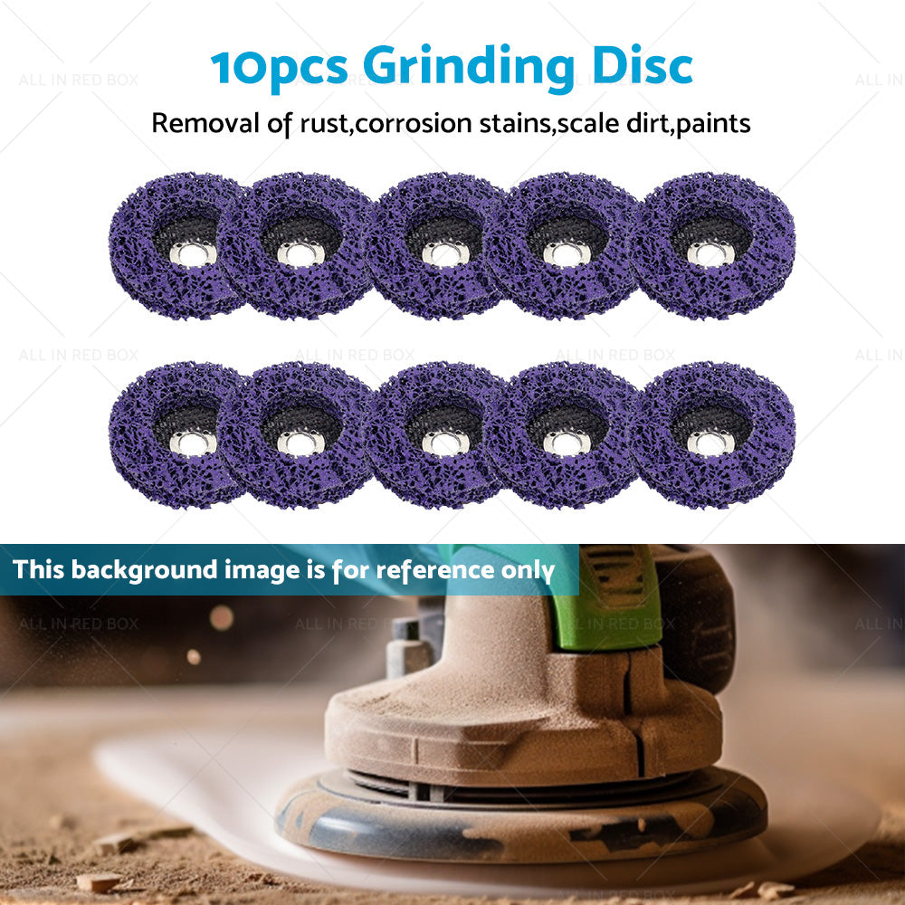 {{ Poly Strip Disc 10PCS Paint Eater Disc 4'' Stripping Wheel Grinder Abrasive Disc }} - Buy Car Parts Online at {{ Kaka Auto Parts }}.