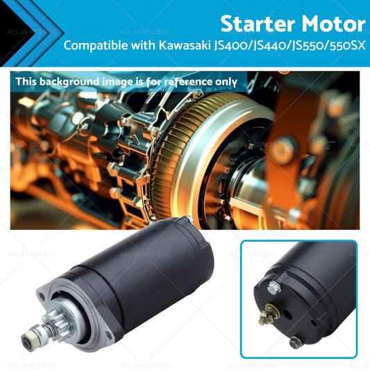 Starter Motor Suitable for Kawasaki jetski JS400, JS440, JS550, 550SX 1976-1995