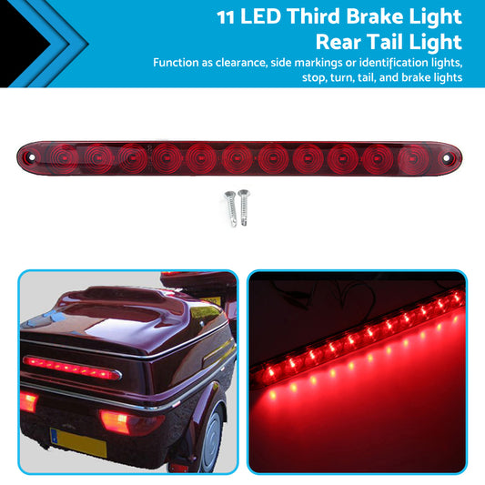 Universal 11 LED Car 3RD Third Brake Light Rear Tail Light High Mount Stop Lamp