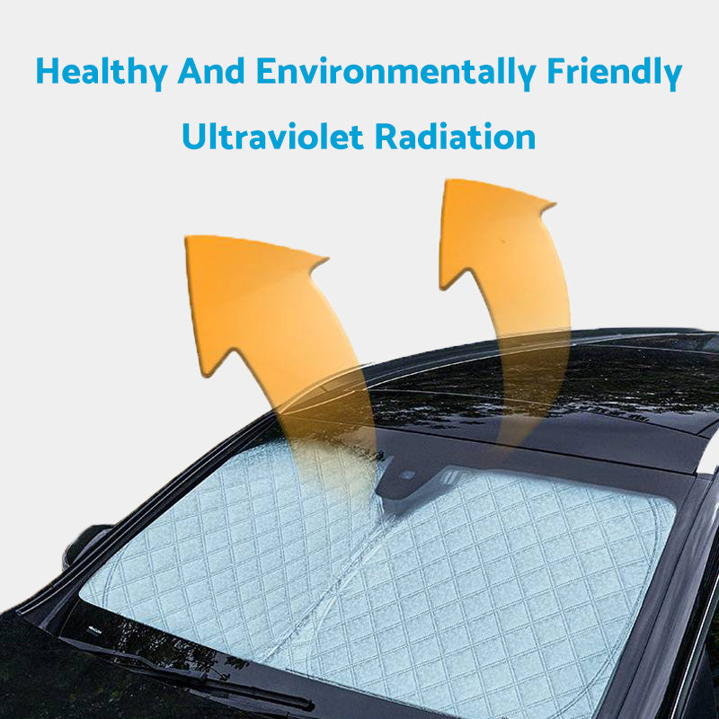 WindScreen Sun Shade Suitable for Toyota RAV4 19-24 6 Layer Thick UV Protection