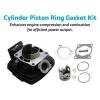 {{ Cylinder Piston Ring Gasket Kit Suitable For Yamaha DT175 MX175 F G H 1978-2014 }} - Buy Car Parts Online at {{ Kaka Auto Parts }}.