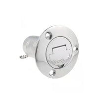 Marine Boat Keyless Water Deck Fill  or  Filler 1-1 or 2 inch  Polished 316 Stainless Steel